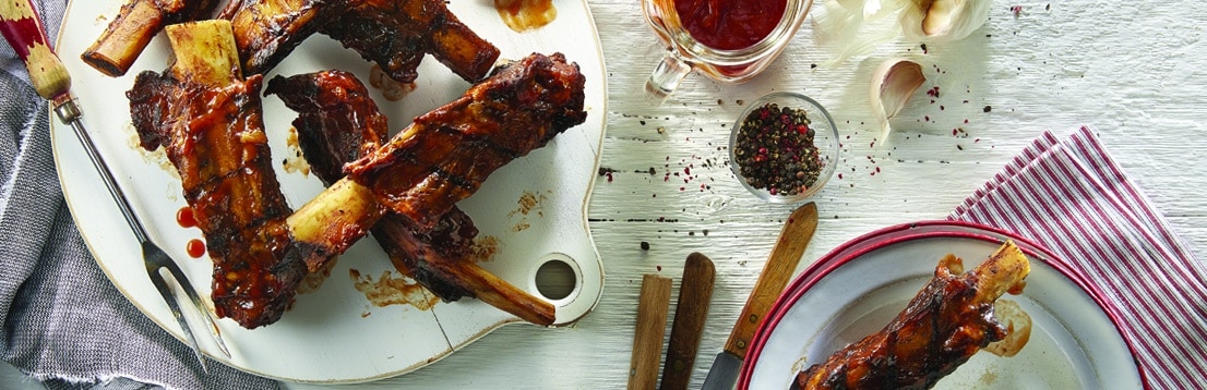 CÔTES LEVÉES DE BOEUF BARBECUE